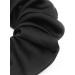 Mytoptrendz Large Luxurious Smooth Soft Silky Satin Scrunchie Hair Ties Ponytail Hairbands Traceless Bobble For Girls Women Thick Long and Curly Hair (Black) - Buy Online on GoSupps.com