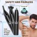 Rechargeable Body Grooming Set - Nose & Ear Hair Trimmer for Men and Women | Professional Painless Clipper with Dual Edge Blades | Waterproof Design - Buy Online on GoSupps.com