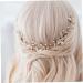 FRCOLOR Bride Hair Braiding Hair Comb Bridesmaid Headwear Crystal Side Comb Bride Hair Combs Rhinestone Hair Barrette Hair Clip Comb Faux Bangs European and American Pearl Alloy Material - Buy Online on GoSupps.com