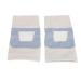 Fabater Knee Sleeve - Non-Slip Compression Support | Breathable Light Gray Fitness Gear (M) - International Shipping Available - Buy Online on GoSupps.com