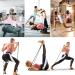 Glkeby Adjustable Pilates Stick with Tension Rope - 2-Part Pink | Enhance Flexibility & Strength for Yoga & Exercise - Buy Online on GoSupps.com
