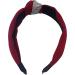 Topkids Accessories Diamante Knot Alice Bands Adult Women Hair Accessories for Women Hair Bands for Women Thick Headband Womens Headbands Head Bands Adult Women Wide Headbands (Red) - Buy Online on GoSupps.com