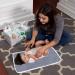Wendergo Portable Nappy Changing Mat 60x35cm - Waterproof & Lightweight Diaper Pad for On-the-Go & Home - Green - Buy Online on GoSupps.com