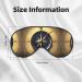 Law of The Compass Navigation Soft Sleep Mask for Women Breathable Eye Patch Perfect for Travel and Relaxation - Buy Online on GoSupps.com