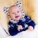 Baby Travel Neck Support Pillow - U-Shaped Infant Headrest for Pushchair & Car Seat - Buy Online on GoSupps.com