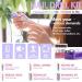 Gellen 24 Colors Gel Nail Kit with UV/LED Light, 72W Nail Dryer, Nail Drill, Base & Top Coat All-In-One Manicure Gift Set for Nail Art Designs, Glitter Starter Set - Fire & Ice - Buy Online on GoSupps.com