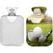 NAANLE GOLF SPORT 1L Transparent Hot Water Bottle - Ideal for Pain Relief Bed Warmer & Cold Therapy - Buy Online on GoSupps.com