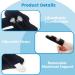 Finger Splints & Braces for Trigger Finger Arthritis & Broken Fingers - Support for Index Middle & Ring Finger (4 Pack Black - Buy Online on GoSupps.com