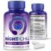 Night Chill Sleep Supplement 60 Capsules - Restful Sleep Support with DHH-B from Magnolia Bark and L-Theanine Supplement - Stress Calm Mood Support - Sleeping Pills for Adults by MaxLife Naturals