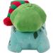 Pokemon PKW-8 Seasonal Plush Bulbasaur with Striped Hat - Holiday Edition - Buy Online on GoSupps.com