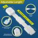 Child Safety Strap Locks - 2022 | Childproof Cabinets, Drawers, Appliances | 4-Pack White - Buy Online on GoSupps.com