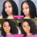 Amella Hair Short Deep Wave Bob Wig 10 Brazilian Virgin Human Hair Lace Closure Curly Bob Wig - Natural Color - 8A Grade - Pack of 1 - Buy Online on GoSupps.com