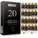 MAYJAM Top 20 Pure Essential Oil Set Premium Grade Essential Oils for Diffuser for Home Premium Aromatherapy Oils for Candle Making Skin & Hair Care Vetiver