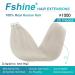FSHINE 55cm Invisible Tape Extensions - Real Remy Hair White Blonde #1000 20 PCs Skin Weft - Buy Online on GoSupps.com