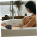 Charcoal Bath Ball & Shower Sponge for Women - Exfoliating Loofah & Body Scrubber for Clean Radiant Skin | Ideal Bath Sponge for All Skin Types - Buy Online on GoSupps.com