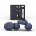Ear Plugs for Sleeping High Fidelity Concert Ear Plugs Reusable Earplugs for Noise Reduction up to 30dB Soft Ear Plugs for Airplanes Study & Work 7 Sets of Foam/Silicone Ear Tips 2 Filter Sets Blue