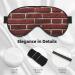 SSIMOO Brick Red Soft Sleep Eye Mask - Breathable Travel Eye Patch for Women | Relaxation & Comfort - Buy Online on GoSupps.com