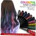 Casiler 10 Color Hair Chalk Comb - Washable Temporary Hair Color for Kids & Girls | Vibrant Hair Chalk Set - Buy Online on GoSupps.com