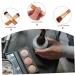 Shop Minkissy 2pcs Powder Brush Set - Professional Makeup Brushes for Foundation & Face Powder - Long-Lasting Lash Lengthening Mascara - Essential Beauty Tools - Buy Online on GoSupps.com