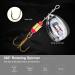 16PCS Spinner Baits Fishing Lures Gift Set for Men | Bass Baits for Freshwater & Saltwater | Includes Portable Tackle Bag - Buy Online on GoSupps.com