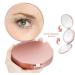 B Beauty Planet 20X Magnifying Mirror with Light - Portable Travel Makeup Mirror with Rechargeable LED Ring Light - 4inches Rose Gold - Buy Online on GoSupps.com