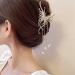 Large Butterfly Hair Claw Clip Set with Pearl Flower & Tassel - Non-Slip Hair Clamps for Styling (2pcs) - Buy Online on GoSupps.com
