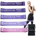 PORTENTUM Resistance Bands 23.62 inches diameter and 1.97 inches height Purple