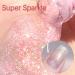Glitter Nail Polish Pink Sparkle Nail Varnish Pink Nail Varnish Quick Drying & Long Lasting Pink Shimmer Nail Polish Healthy Breathable Shiny Pink Nail Polish for Women Teens - Buy Online on GoSupps.com