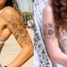 Black Flower Temporary Tattoos for Women - Rose, Sunflower, Lily Fake Tattoo Stickers for Adults & Teens - Arm, Chest, Leg, Belly Makeup & Body Decoration - Buy Online on GoSupps.com