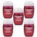 Bath & Body Works Japanese Cherry Blossom 5-Pack PocketBac Sanitizers Anti-Bacterial Hand Gel 1 Fl Oz