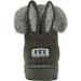 Yeeteepot Kids Winter Snow Boots - Baby Girls' & Boys' Warm Plush Booties, Anti-Slip Toddler Shoes, Size 7.5 UK, Grey - Buy Online on GoSupps.com