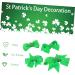 minkissy 3 Pairs Hair Clip Shamrock Hair Clips St. Patrick Glitter Hair Clips Shamrock Barrettes Kids Hair Accessories Party Favor Child Cosplay Stainless Steel and Fabric Stocking - Buy Online on GoSupps.com