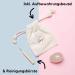 Ekyo Rose Quartz Yoni Egg (4x3 cm) - Drilled with Uncharged Cord Instructions & Cleaning Brush - Pelvic Floor Training & Meditation for Women - Buy Online on GoSupps.com