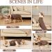 Hjyokuso Dog Sweater | Fleece Coat for Small Medium & Large Dogs | Warm Brown Winter Jacket | Outdoor Dog Coat - XL - Buy Online on GoSupps.com