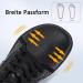 HobiBear Barefoot Shoes for Men & Women - Minimalist Leather Outdoor Trail Running Shoes Lightweight & Comfortable - Size 40 EU Far Black - Buy Online on GoSupps.com