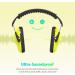 Dr.meter Children Noise Protection Headphones SNR 27dB - Ear Protection Earmuffs for School, Drum Kit, Autism - Yellow - Buy Online on GoSupps.com