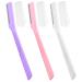 Seki Japan Face Beauty Trimmer Women's Facial Razor Disposable Facial Hair Removal Groomer with Safety Cover 3 Pieces