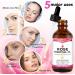 Rose Essential Oil 60ml Rose Serum with Vitamin C Serum for Hydration and Anti-aging for Face Anti-aging Care Skin Natural Moisturizing and Nourishing - Buy Online on GoSupps.com