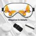 Sleep Mask Eye for Women & Men - Reusable Soft Blackout Eye Masks for Travel Camping & Better Sleep - Perfect Gifts - Pretty Butterflies - Buy Online on GoSupps.com