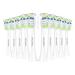 Replacement Toothbrush Brush Heads Compatible with Philips Sonicare Electric Toothbrushes for Snap-On System Precision Cleaning Head 10 Pack White