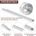 UNICRAFTALE 25mm Platinum Wax Carving Tool for Oil Candle Crafts & Engraving - Durable Titanium Metal Scraper for Rig Accessories - Buy Online on GoSupps.com