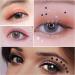 100pcs Face Jewels Stick-on Gems - 4 Sizes & Creative Shapes - Rhinestones for Face, Body, Nails - Buy Online on GoSupps.com