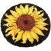 DoYBSelf Latch Hook Rug Kit  Sunflower Pattern Printed Canvas DIY Rug Crochet Yarn Kits  Embroidery Decoration 20.4 X 20.4