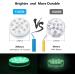 Moxled Underwater Lights - 13 LED RGB Pool Lights with Remote Control | Waterproof Magnetic Decor for Pool Fountain Pond Aquarium & Parties - 4 Pack - Buy Online on GoSupps.com