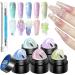  Ruwshuuk 3D Nail Molding Gel Nail Molding Gel | 5 Colors Builder Nail Designs Solid Sculpting Gel Non-stick Manicure Set with Pen - Buy Online on GoSupps.com