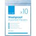 Blue Dot Assorted Washproof Plasters - 10-Piece Set for Ultimate Protection | International Shipping Available - Buy Online on GoSupps.com