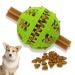 Pawsonly dog ball for small big dogs |Feeding ball for dogs |Puppy toy |Natural rubber |Dental care dogs toys |Dog toy intelligence ball (small 6 cm green) small 6 cm green green