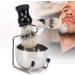 3pcs Shaving Bowl Set - Stainless Steel Shaving Tools for Men | Perfect Gift for Fathers - Buy Online on GoSupps.com