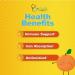 Doctor's Finest Vitamin C Gummies for Kids - Vegan, GMO-Free, Gluten-Free - 250mg Orange Pectin Chews - 90 Jellies, Kids Dietary Supplement - Buy Online on GoSupps.com