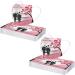 ZQP 20PCS Disposable Face_Mask Valentine's Day Face_Masks for Adult Heart Shaped Design 3Ply Breathable Anti-Dust Safety Protection with Elastic Earloop & Nose Bridge - Buy Online on GoSupps.com